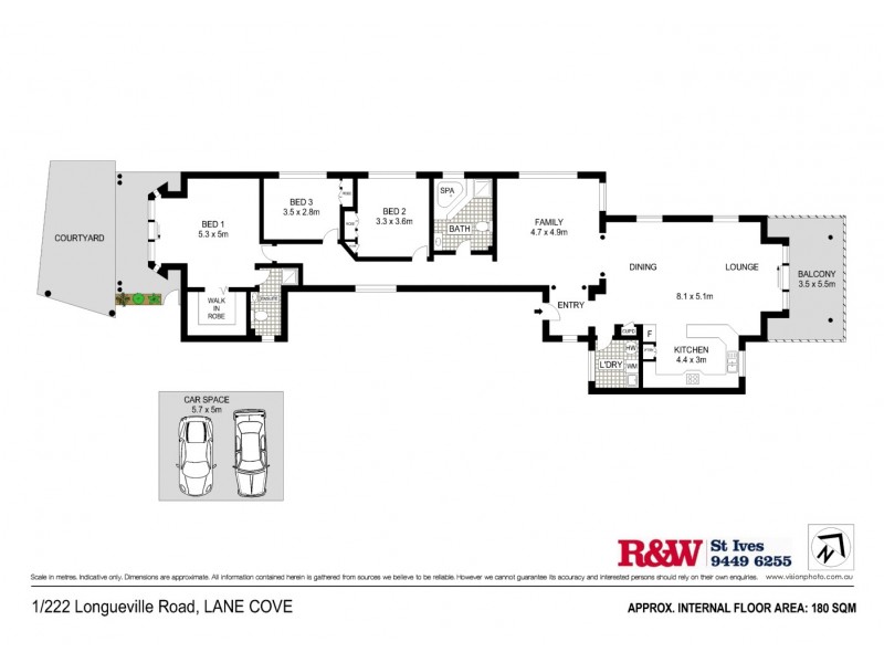 1/222 Longueville Road, Lane Cove NSW 2066 Floorplan