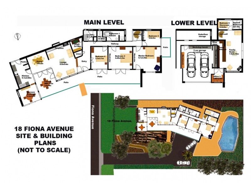 18 Fiona Avenue, Wahroonga NSW 2076 Floorplan