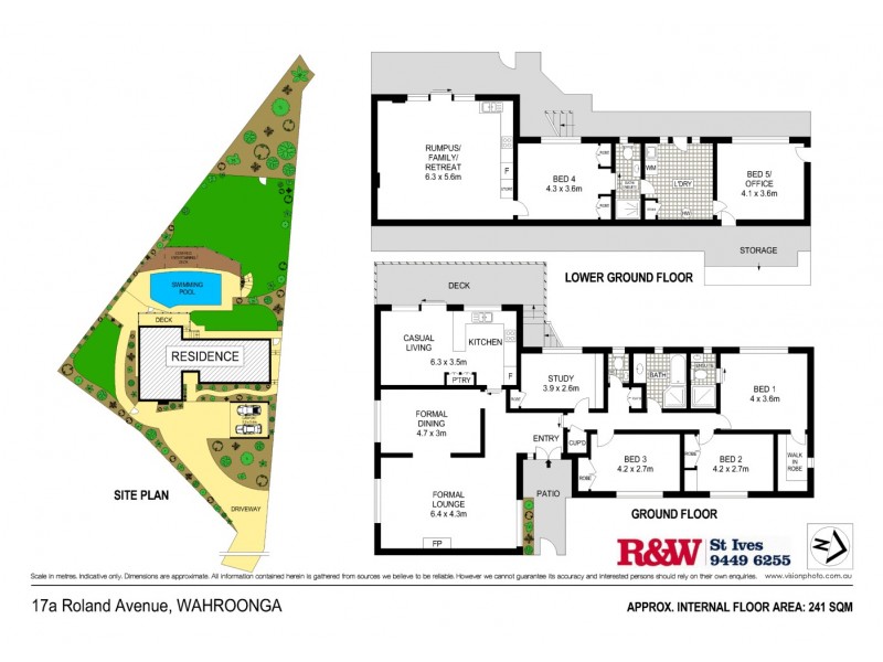 17A Roland Avenue, Wahroonga NSW 2076 Floorplan
