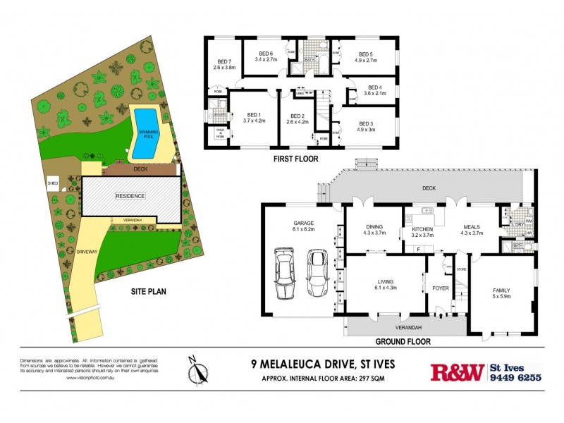 9 Melaleuca Drive, St Ives NSW 2075 Floorplan
