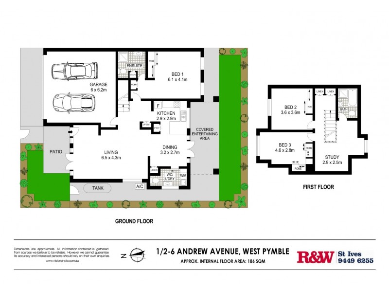 1/2-6 Andrew Avenue, West Pymble NSW 2073 Floorplan
