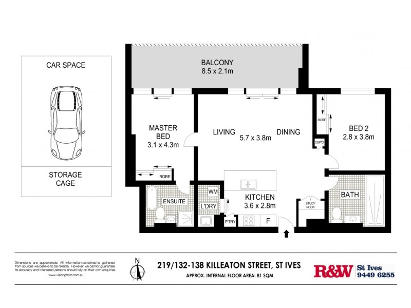 219/132 Killeaton Street, St Ives NSW 2075 Floorplan