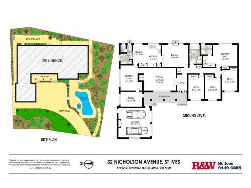 32 Nicholson Avenue, St Ives NSW 2075 Floorplan