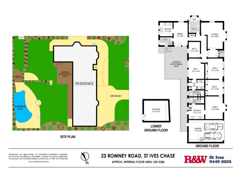 23 Romney Road, St Ives NSW 2075 Floorplan