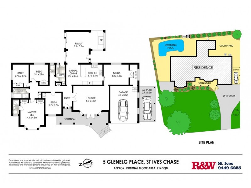 5 Glenelg Place, St Ives NSW 2075 Floorplan