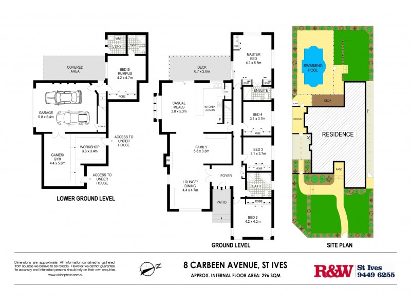 8 Carbeen Avenue, St Ives NSW 2075 Floorplan