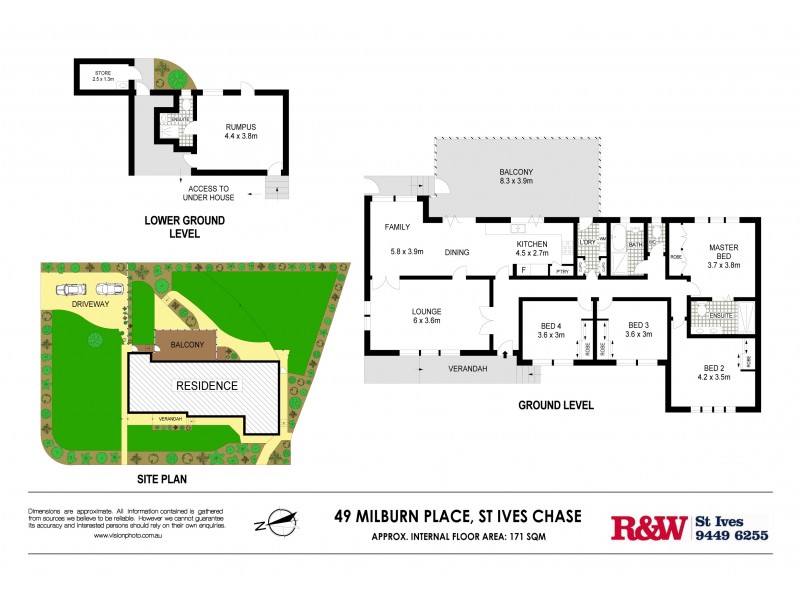 49 Milburn Place, St Ives NSW 2075 Floorplan