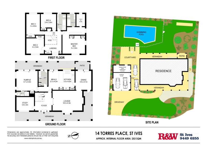 14 Torres Place, St Ives NSW 2075 Floorplan