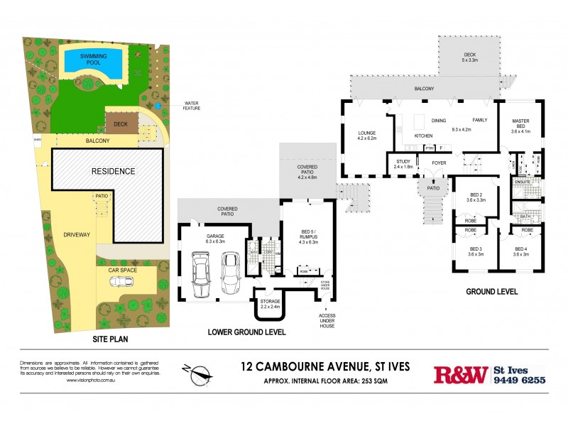 12 Cambourne Avenue, St Ives NSW 2075 Floorplan