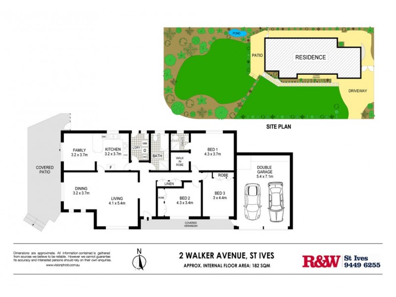 2 Walker Avenue, St Ives NSW 2075 Floorplan