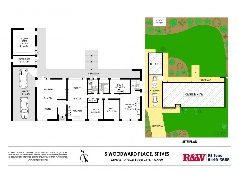 5 Woodward Place, St Ives NSW 2075 Floorplan