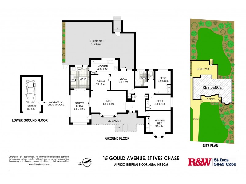 15 Gould Avenue, St Ives NSW 2075 Floorplan