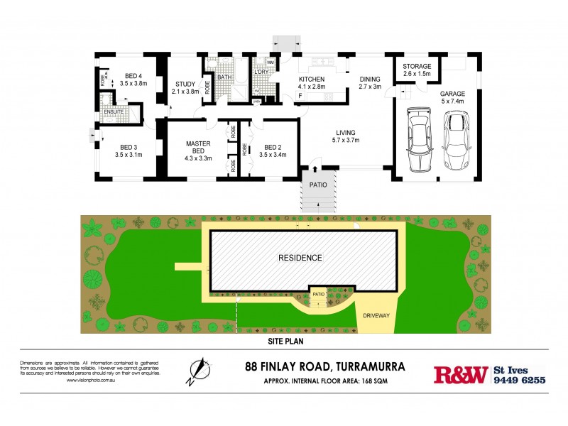 88 Finlay Road, Turramurra NSW 2074 Floorplan