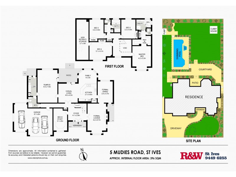 5 Mudies Road, St Ives NSW 2075 Floorplan
