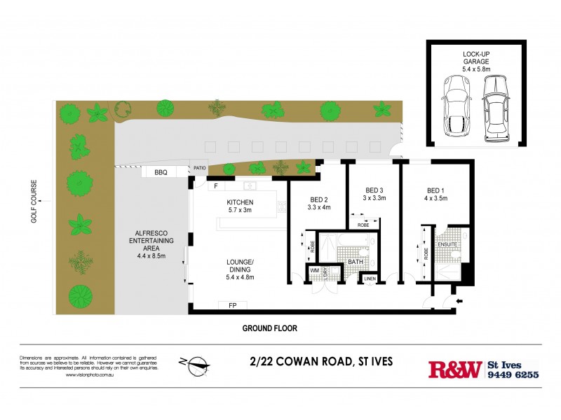 2/22 Cowan Road, St Ives NSW 2075 Floorplan