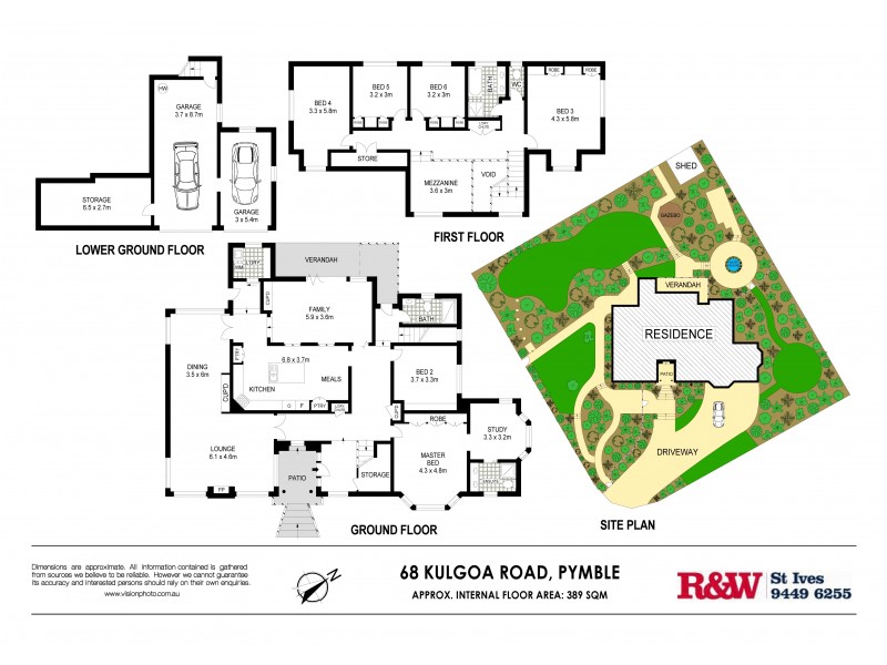68 Kulgoa Road, Pymble NSW 2073 Floorplan