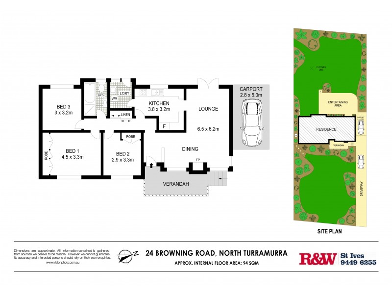 24 Browning Road, Turramurra NSW 2074 Floorplan