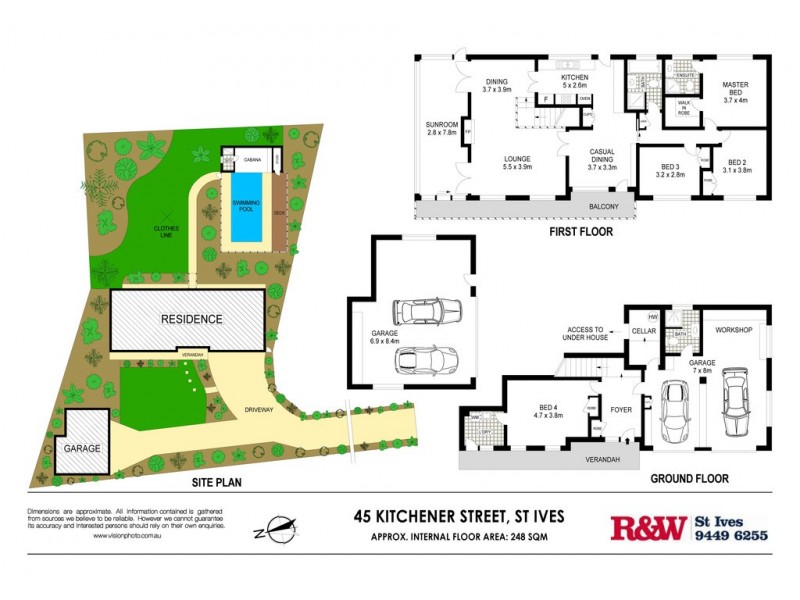 45 Kitchener Street, St Ives NSW 2075 Floorplan