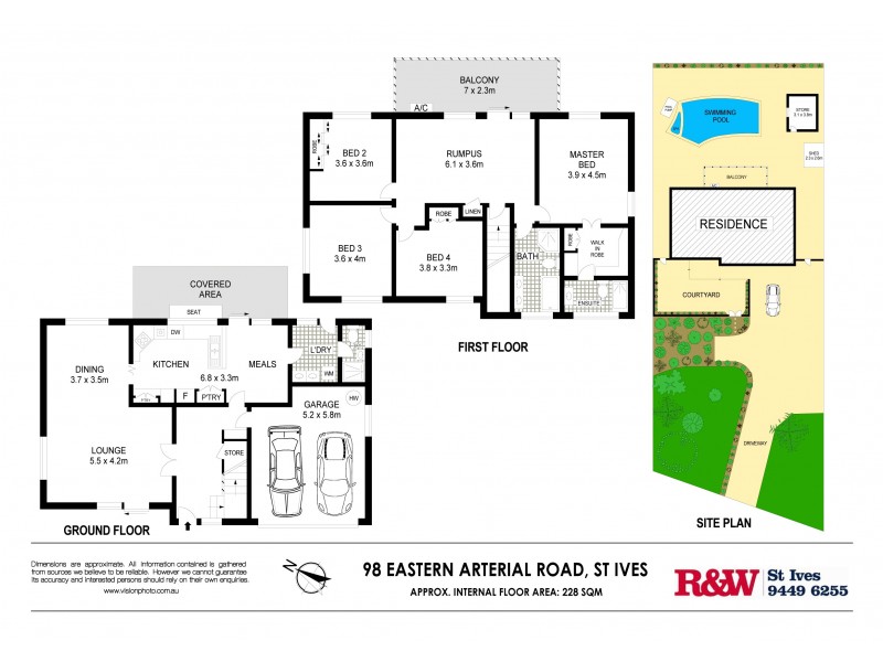 98 Eastern Arterial Road, St Ives NSW 2075 Floorplan