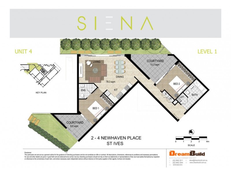4/2-4 Newhaven Place, St Ives NSW 2075 Floorplan