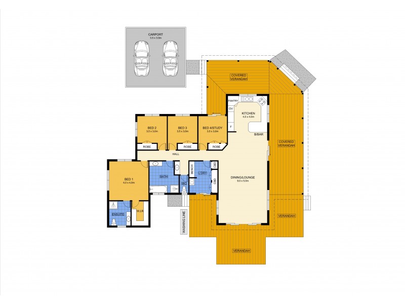 324 Mittelheusers Road, Burnett Heads QLD 4670 Floorplan