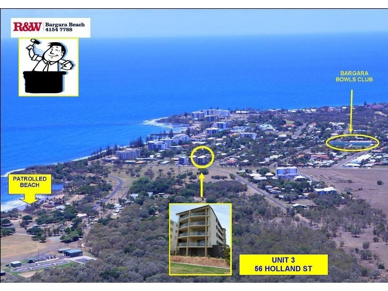 Unit 3 Seascape, 56 Holland Street, Bargara QLD 4670