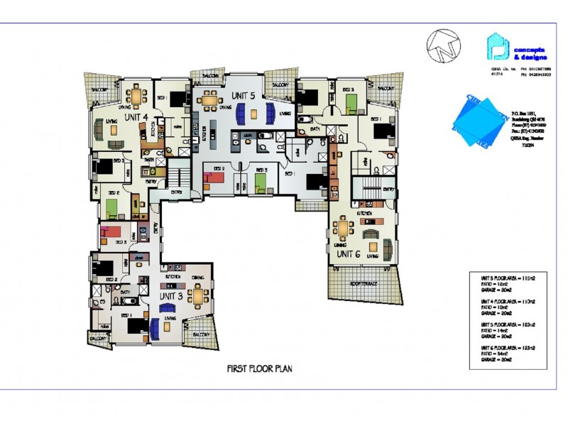 3, 6 McDougall Street, Bargara QLD 4670 Floorplan