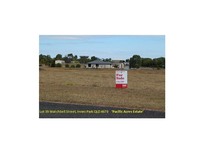 Lot 39 Watchbell Street, Innes Park QLD 4670