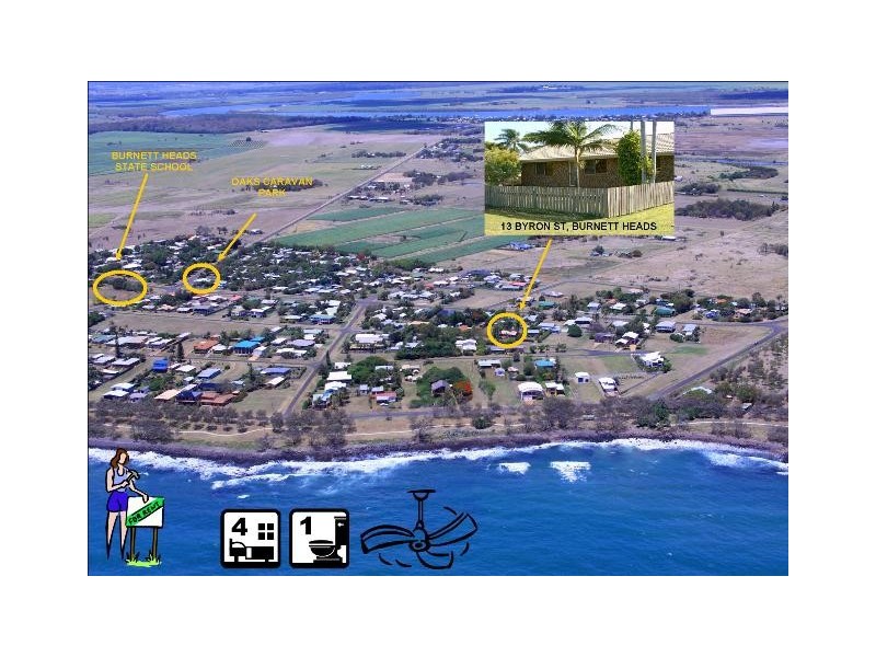 13 Byron Street, Burnett Heads QLD 4670