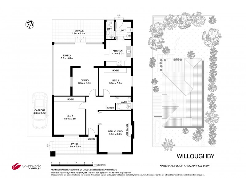 Contact Tamara 8319 2975, Willoughby NSW 2068 Floorplan