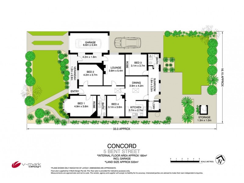 5 Bent Street, Concord NSW 2137 Floorplan