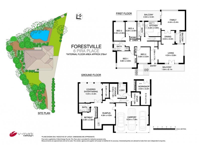 6 Pira Place, Forestville NSW 2087 Floorplan
