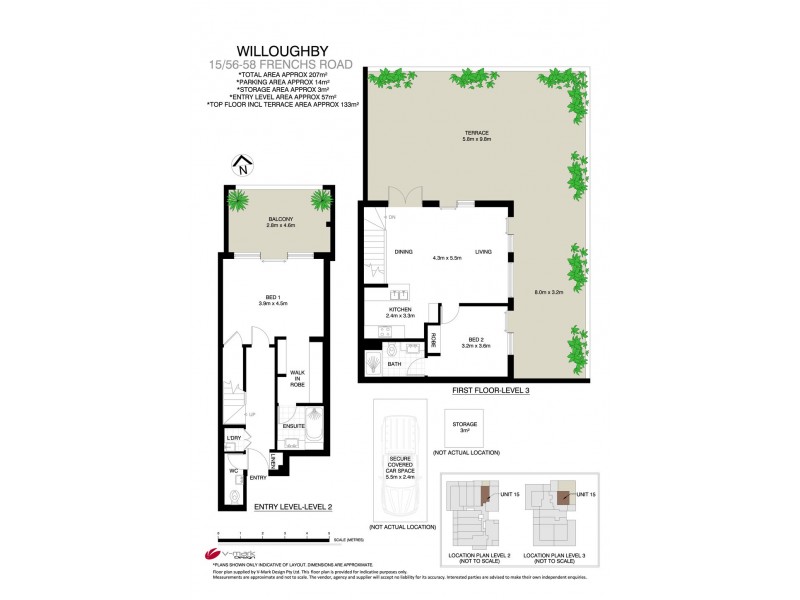 15/56-58 Frenchs Road, Willoughby NSW 2068 Floorplan