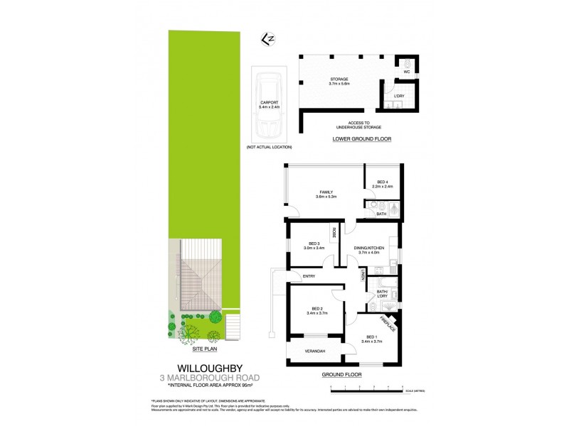 3 Marlborough Road, Willoughby NSW 2068 Floorplan