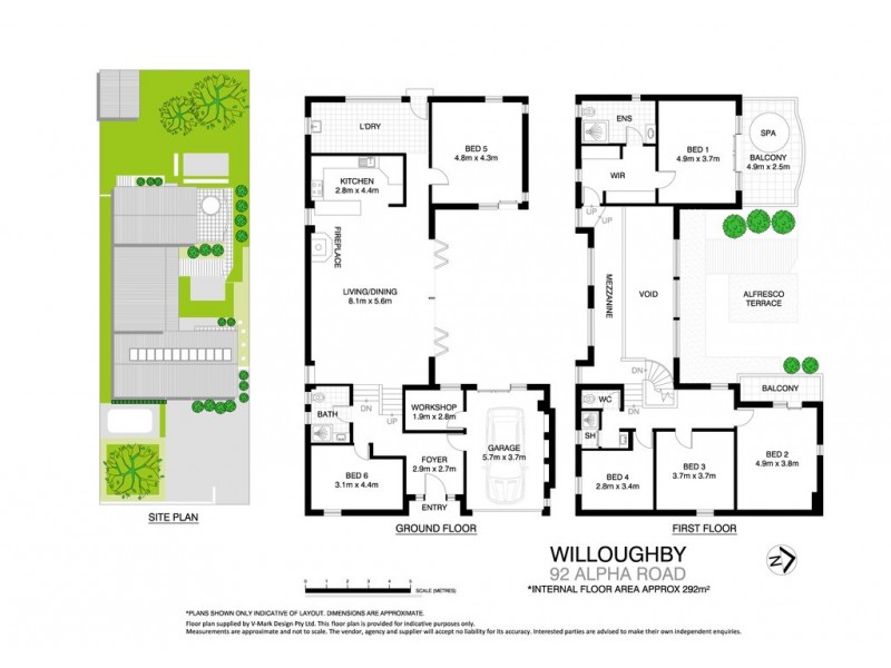 92 Alpha Road, Willoughby NSW 2068 Floorplan