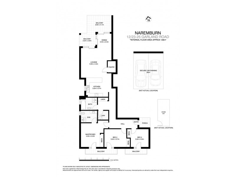 12/23-25 Garland Road, Naremburn NSW 2065 Floorplan