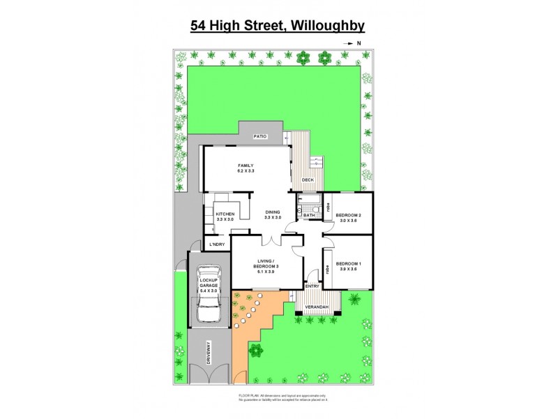 54 High St, Willoughby NSW 2068 Floorplan