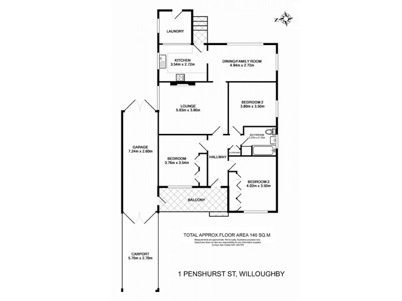 1  Penshurst Street, Willoughby NSW 2068
