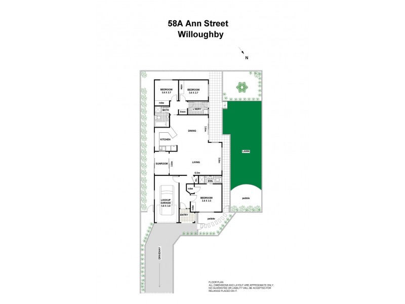 58A Ann Street, Willoughby NSW 2068 Floorplan