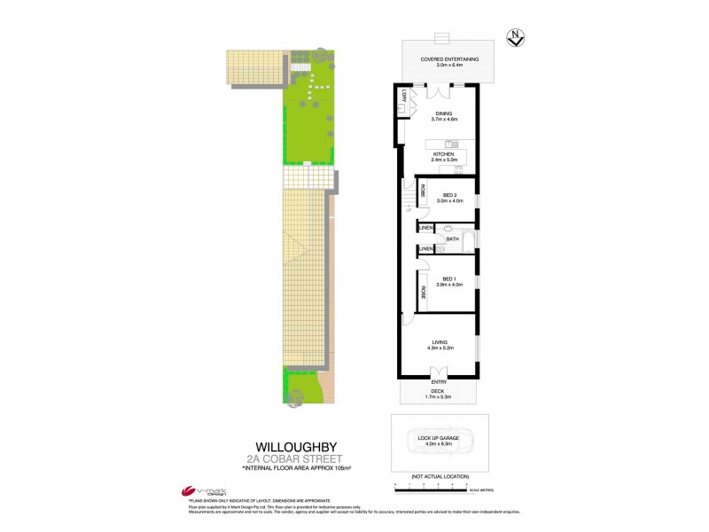 2a Cobar Street, Willoughby NSW 2068 Floorplan
