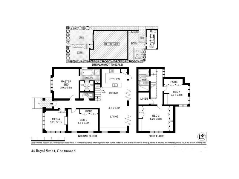 44 Royal Street, Chatswood NSW 2067 Floorplan
