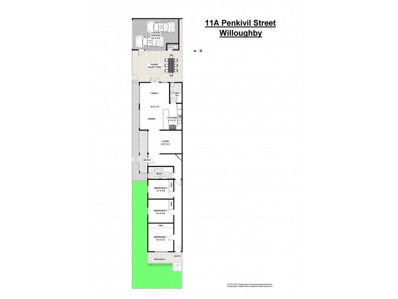 11a Penkivil Street, Willoughby NSW 2068 Floorplan