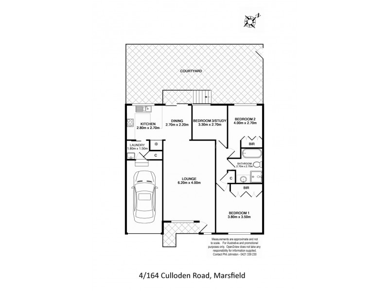 4/164 Culloden Road, Marsfield NSW 2122 Floorplan