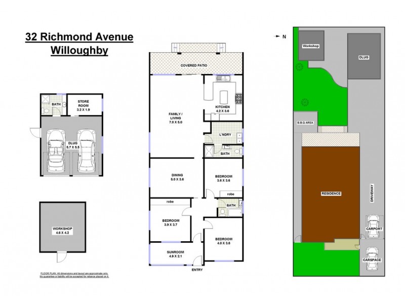 32 Richmond Avenue, Willoughby NSW 2068 Floorplan