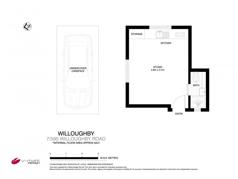 7/595 Willoughby Road, Willoughby NSW 2068 Floorplan
