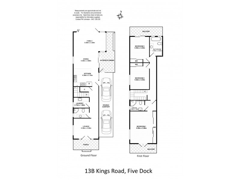 13B Kings Rd, Five Dock NSW 2046 Floorplan
