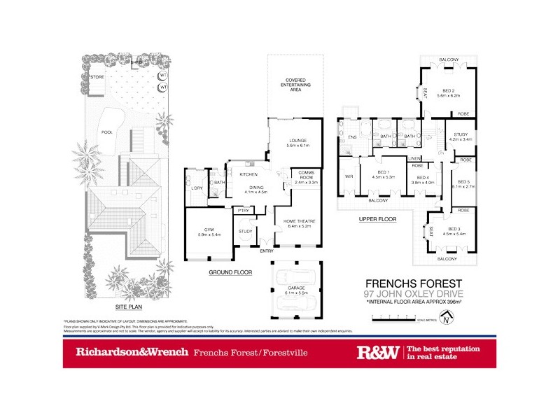 97 John Oxley Drive, Frenchs Forest NSW 2086 Floorplan