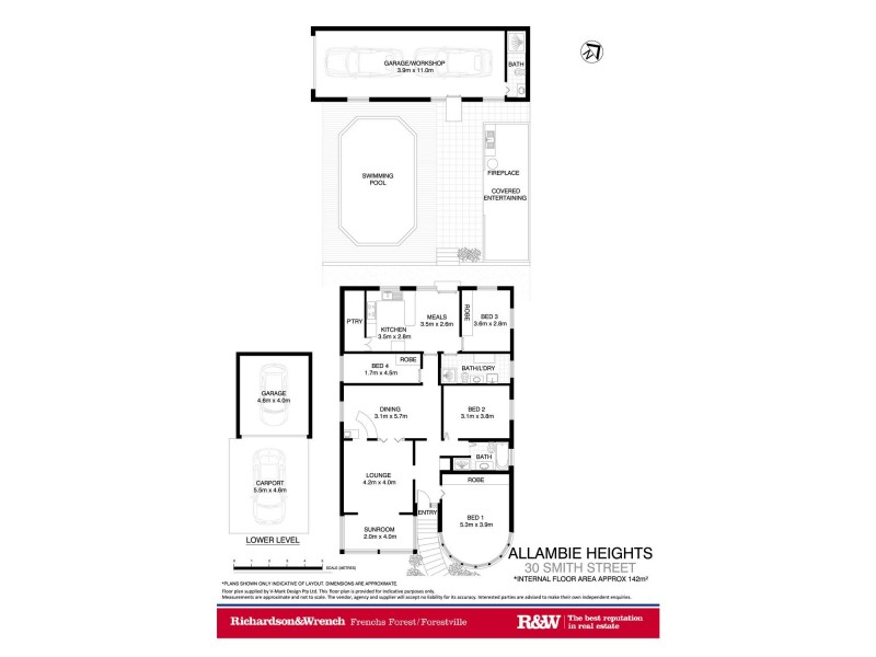30 Smith Avenue, Allambie Heights NSW 2100 Floorplan