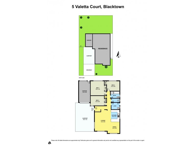 5 Valetta Court, Blacktown NSW 2148 Floorplan