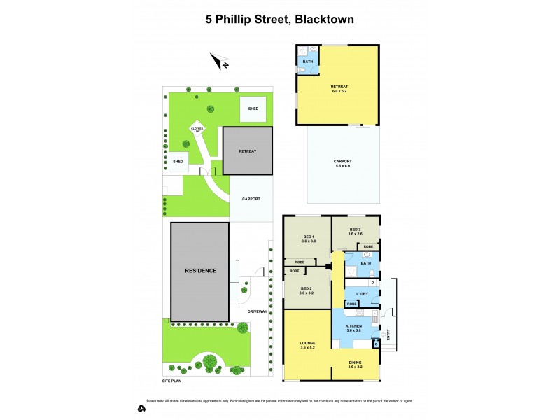 5 Philip Street, Blacktown NSW 2148 Floorplan